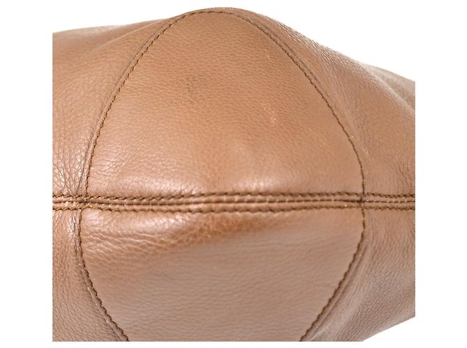 Gucci Soho Chain Hobo Leather Medium Castaño - vista 7