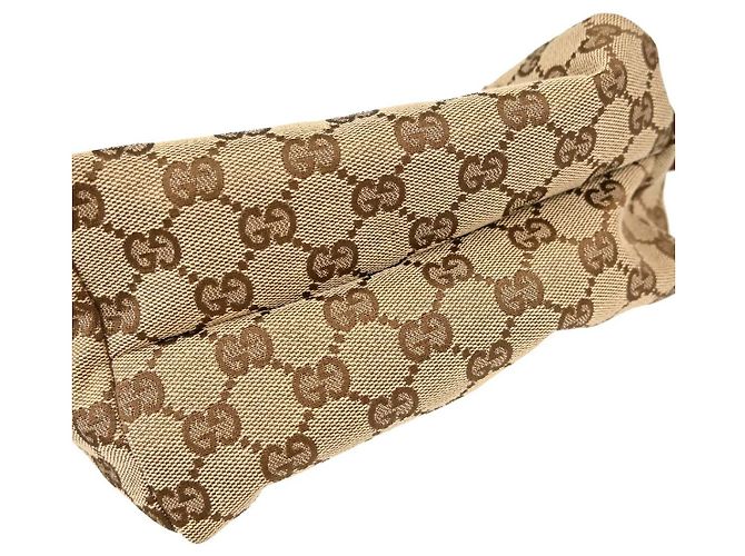 Gucci Zip Around Bowling GG Canvas Mini Beige - vista 6