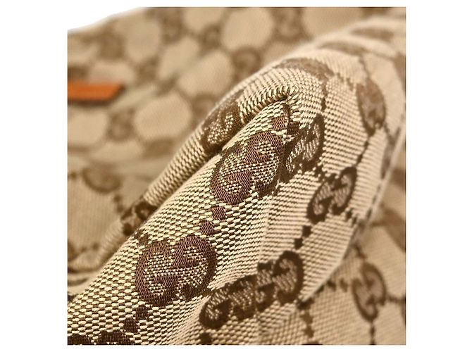 Gucci Zip Around Bowling GG Canvas Mini Beige - vista 7