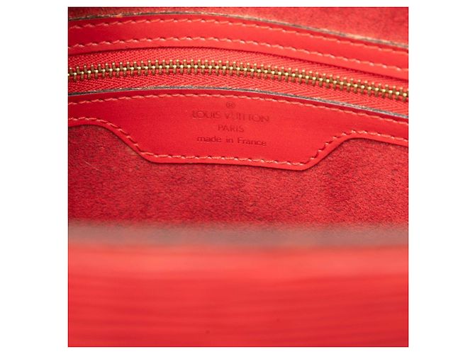 Borsa Shopping Louis Vuitton Epi Saint Jacques Rosso - vista 5