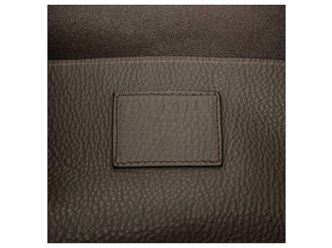 Prada Große Tote Bag mit Dreiecks-Logo-Plakette Anthrazitgrau - Ansicht 5