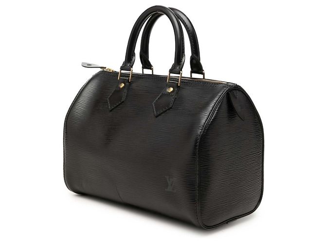 Louis Vuitton Epi Speedy 25 Handtasche Schwarz - Ansicht 2