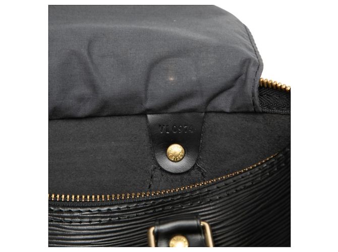 Louis Vuitton Epi Speedy 25 Handtasche Schwarz - Ansicht 6