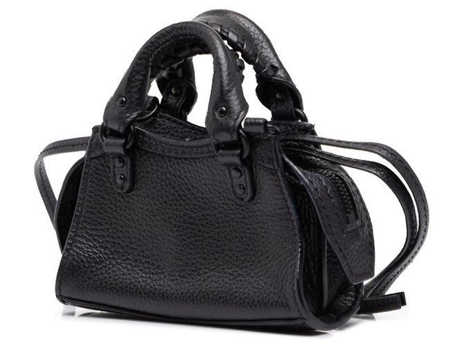 Everyday Borsa Balenciaga Neo Classic Supernano Nero - vista 2