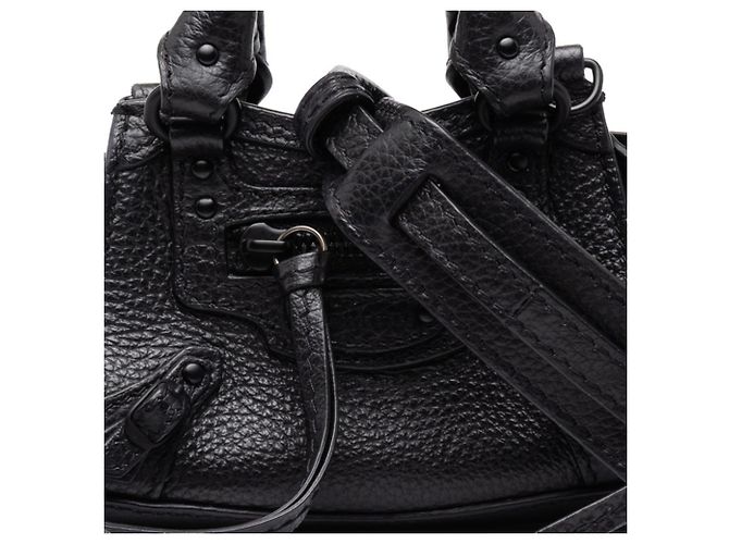 Everyday Borsa Balenciaga Neo Classic Supernano Nero - vista 5