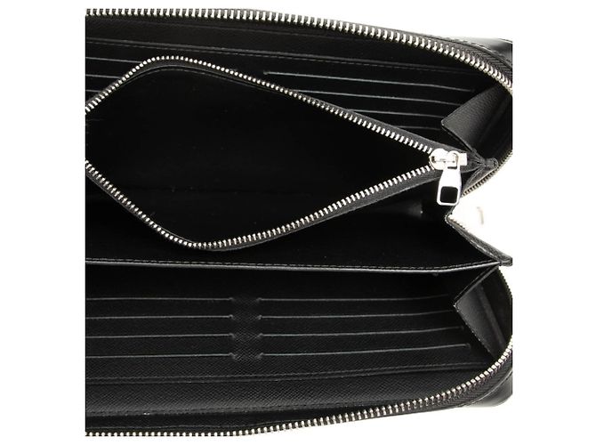 Cartera Larga Louis Vuitton Damier Graphite Zippy XL Negro - vista 4