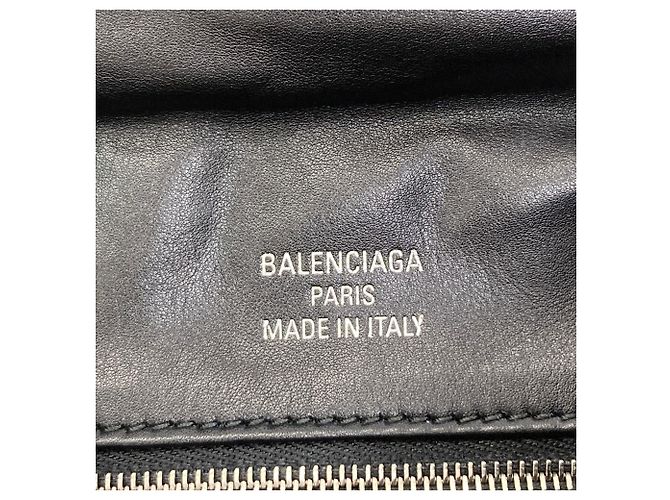 Everyday Balenciaga 787896 Monaco BB Logo Small Sling Bag Noir - vue 6