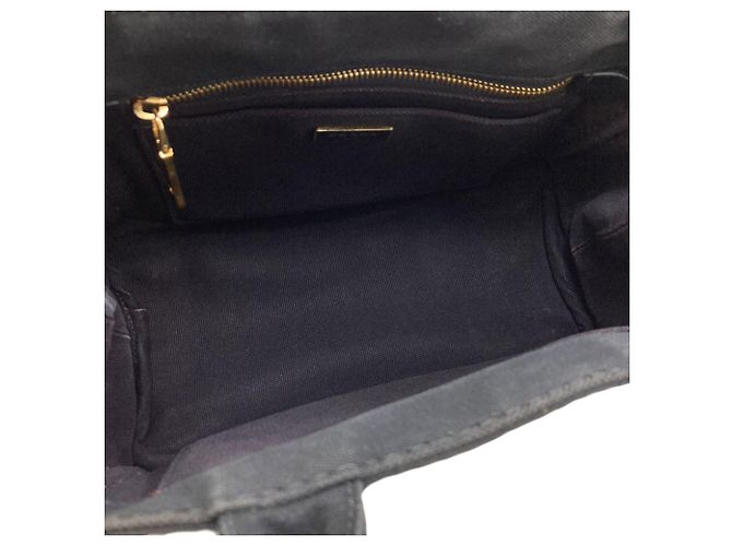 Borsa 2-Way Prada Canapa Mini Nero - vista 5