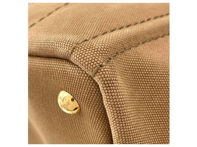 Prada 1BG439 Canapa Mini 2-Way Handtasche Braun - Ansicht 16