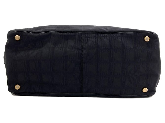 Chanel New Travel Line MM Tote Bag Schwarz - Ansicht 4