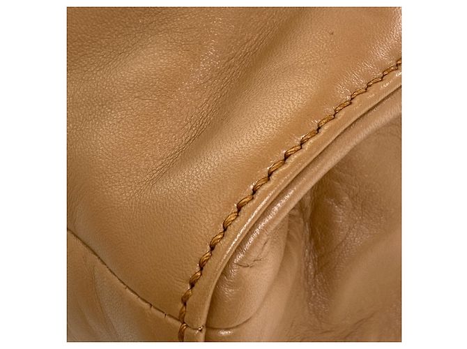 Bolso de hombro Miu Miu Logo Castaño - vista 12
