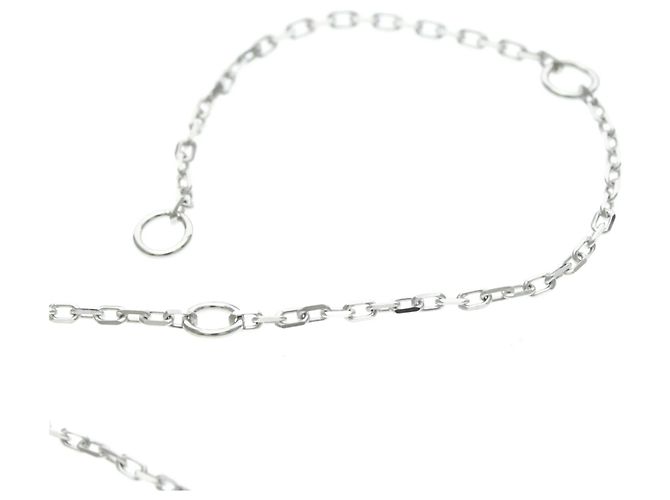 Corrente Cartier Ouro Branco 18K Prata - vista 7
