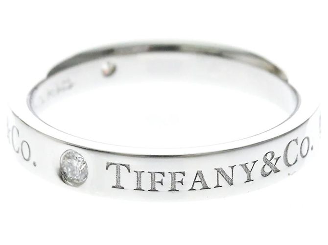Tiffany & Co. Platino Plano Plata - vista 2