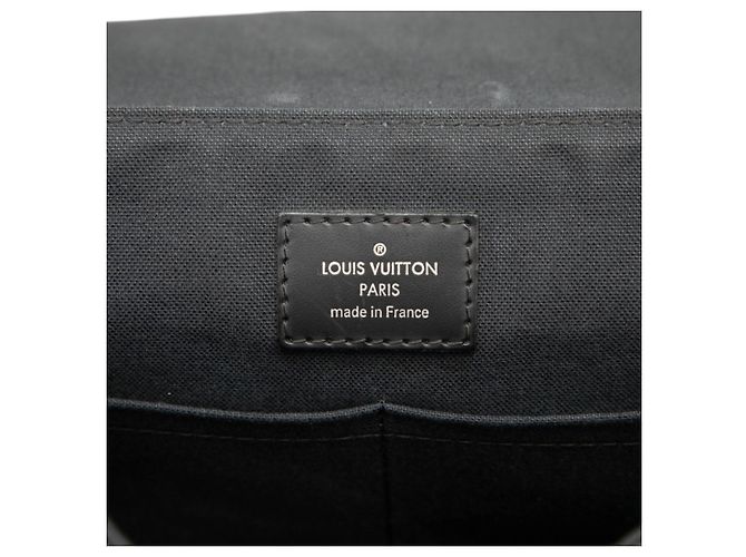 Sac bandoulière Louis Vuitton Damier Graphite District PM Noir - Ansicht 5