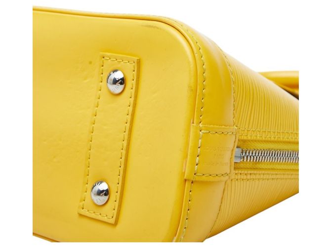 Louis Vuitton Epi Alma BB Handtasche Golden Gelb - Ansicht 4