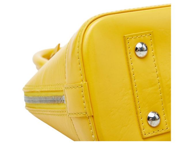 Louis Vuitton Epi Alma BB Handtasche Golden Gelb - Ansicht 5