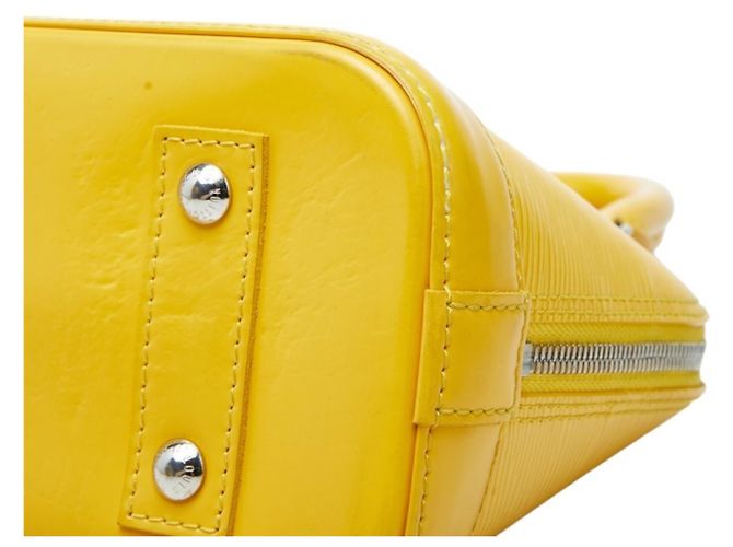 Louis Vuitton Epi Alma BB Handtasche Golden Gelb - Ansicht 6