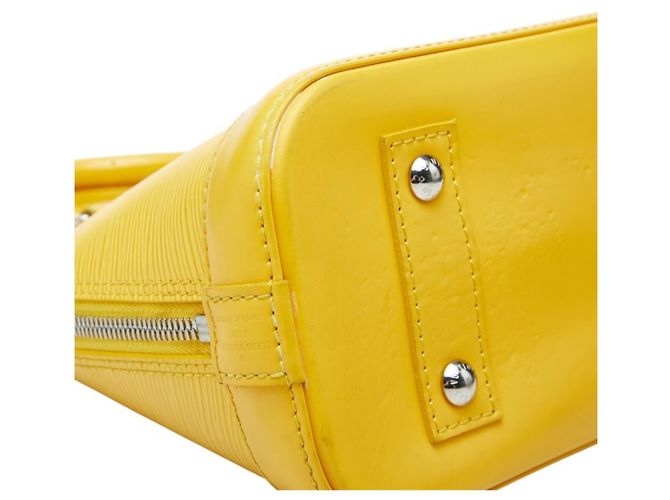 Louis Vuitton Epi Alma BB Handtasche Golden Gelb - Ansicht 7