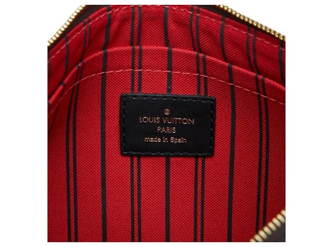 Bolso Tote Louis Vuitton Damier Karakoram Neverfull MM Castaño - vista 12