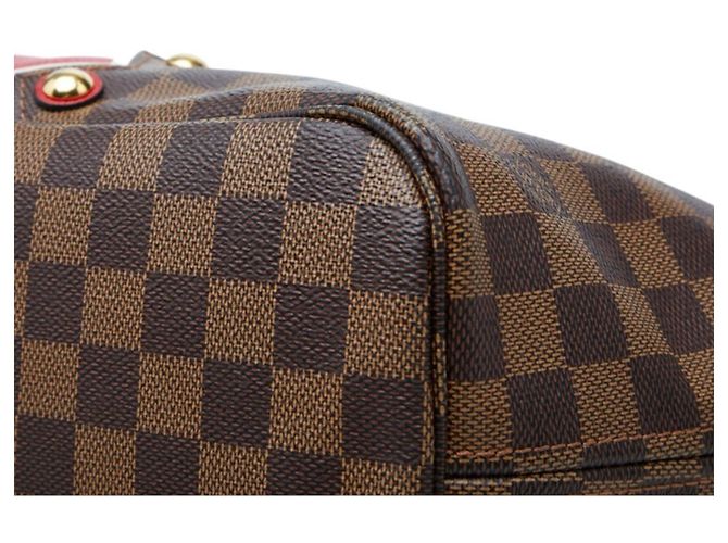 Bolso Tote Louis Vuitton Damier Karakoram Neverfull MM Castaño - vista 4