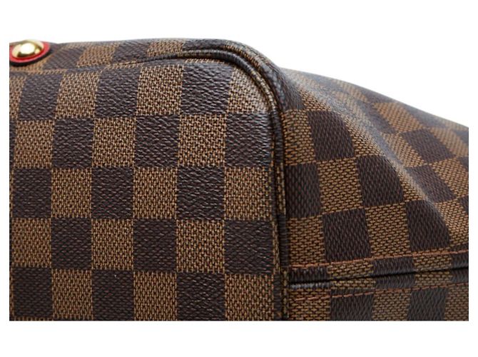 Bolso Tote Louis Vuitton Damier Karakoram Neverfull MM Castaño - vista 6