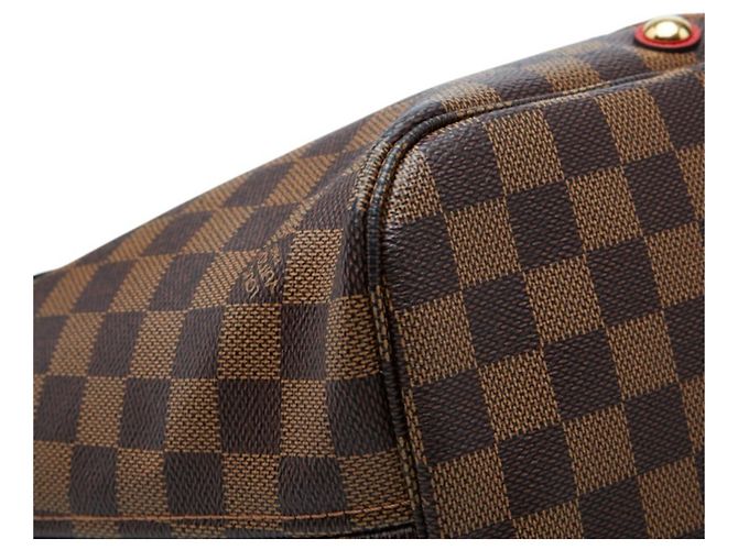 Bolso Tote Louis Vuitton Damier Karakoram Neverfull MM Castaño - vista 7