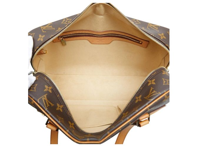 Louis Vuitton Monogram Cite GM Handtasche Braun - Ansicht 9