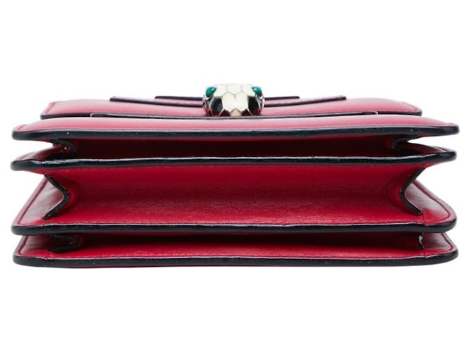 Bulgari Bvlgari Serpenti Forever Handtasche Rot - Ansicht 3