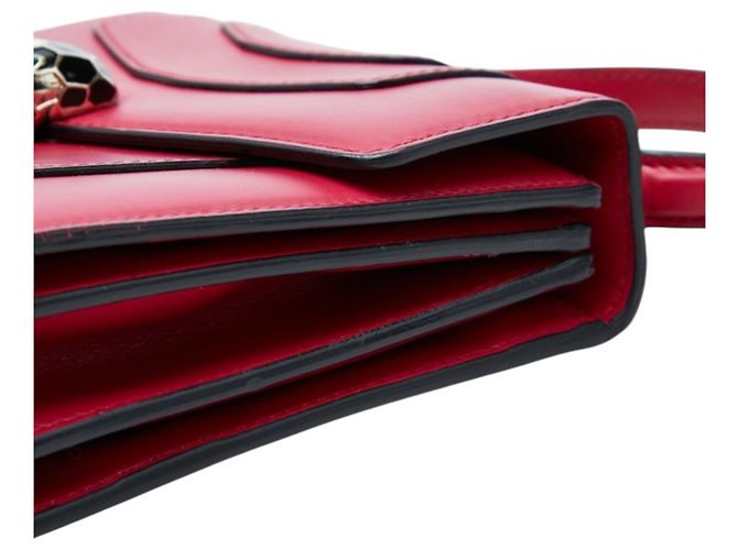 Bulgari Bvlgari Serpenti Forever Handtasche Rot - Ansicht 4