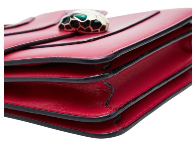 Bulgari Bvlgari Serpenti Forever Handtasche Rot - Ansicht 6