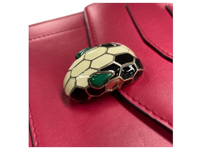 Bulgari Bvlgari Serpenti Forever Handtasche Rot - Ansicht 7
