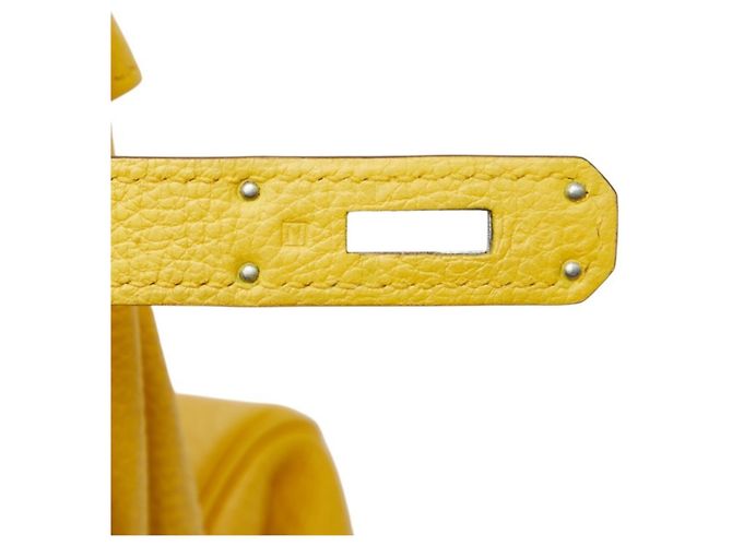 Hermès Borsa Hermes Kelly 32 in Giallo - vista 11