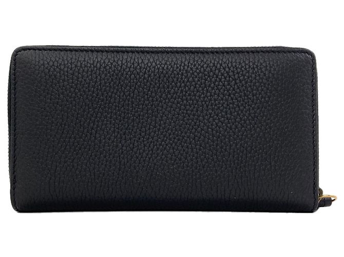Gucci 750458 Interlocking G Long Wallet Black - view 2