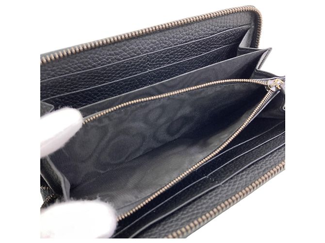 Gucci 750458 Interlocking G Long Wallet Black - view 5
