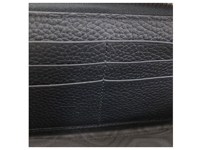 Gucci 750458 Interlocking G Long Wallet Black - view 7