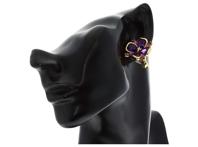 Chanel Amethyst Garnet Ohrstecker - Ansicht 5