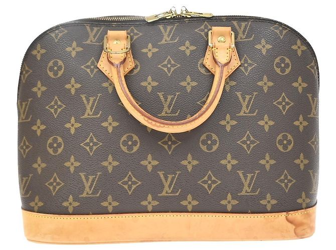 Louis Vuitton Alma Monogram Canvas PM Braun - Ansicht 2