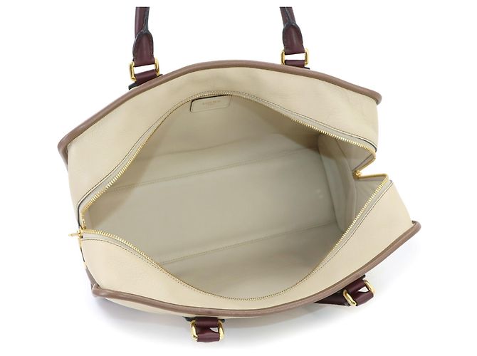 Loewe Amazona 36 Handtasche Braun Beige Bordeaux - Ansicht 7