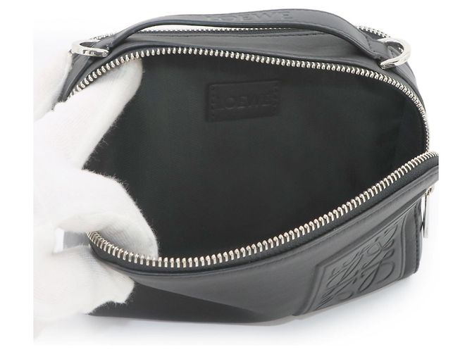 Bolso Bandolera Mini Camera Loewe Negro - vista 7