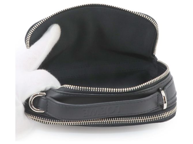 Bolso Bandolera Mini Camera Loewe Negro - vista 8