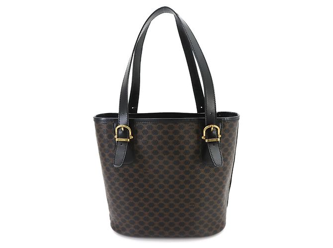 Céline Bolso Tote Celine Macadam Negro - vista 2