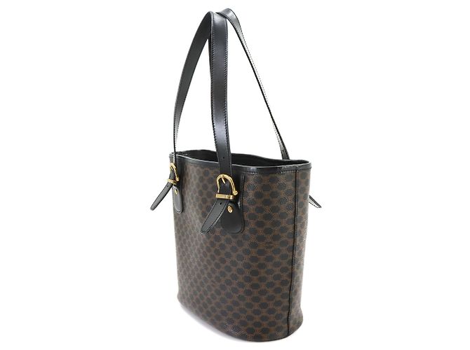 Céline Bolso Tote Celine Macadam Negro - vista 3