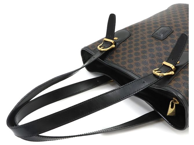 Céline Bolso Tote Celine Macadam Negro - vista 5