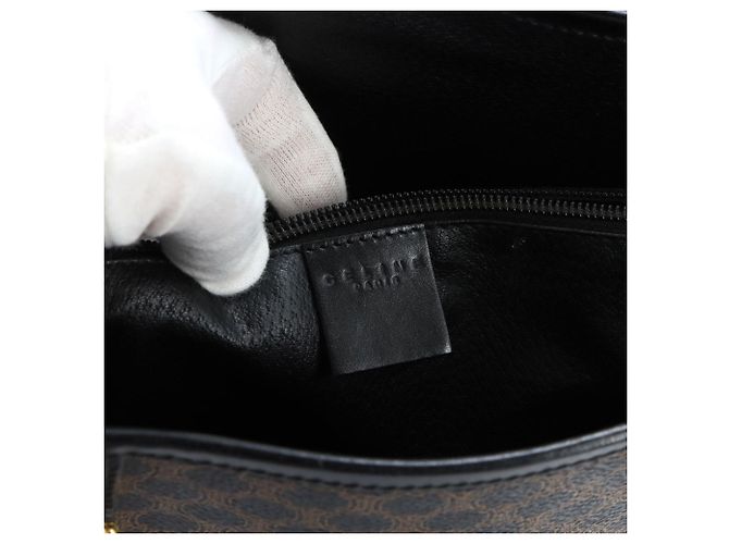 Céline Bolso Tote Celine Macadam Negro - vista 7