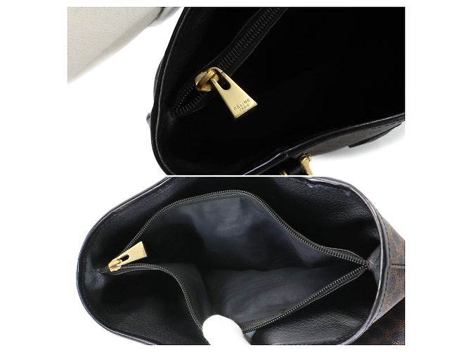 Céline Bolso Tote Celine Macadam Negro - vista 8