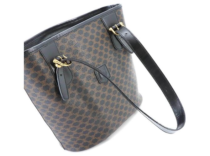 Céline Bolso Tote Celine Macadam Negro - vista 9
