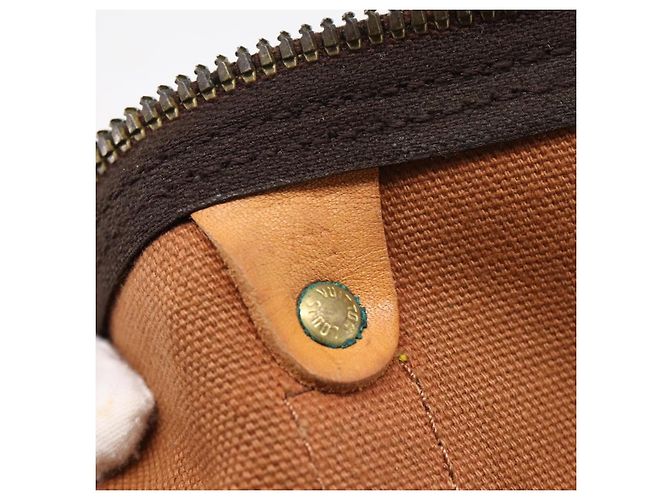 Louis Vuitton Keepall Monogram Canvas 50 Castaño - vista 6