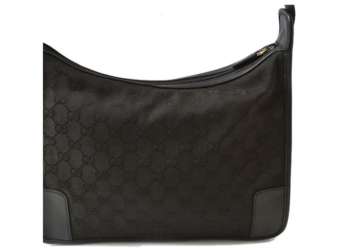 Borsa a tracolla Gucci GG Canvas Nero - vista 12