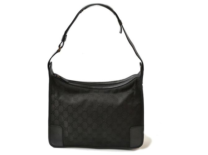 Borsa a tracolla Gucci GG Canvas Nero - vista 2
