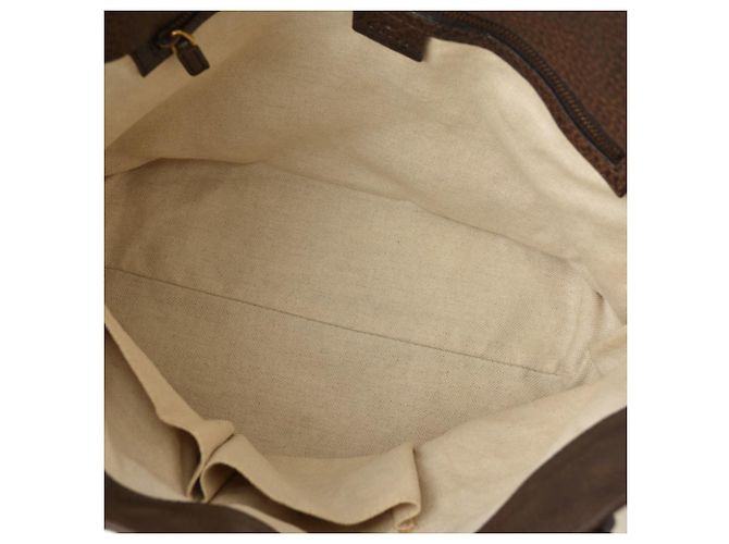 Bolso Tote Gucci Bamboo Castaño Beige - vista 11